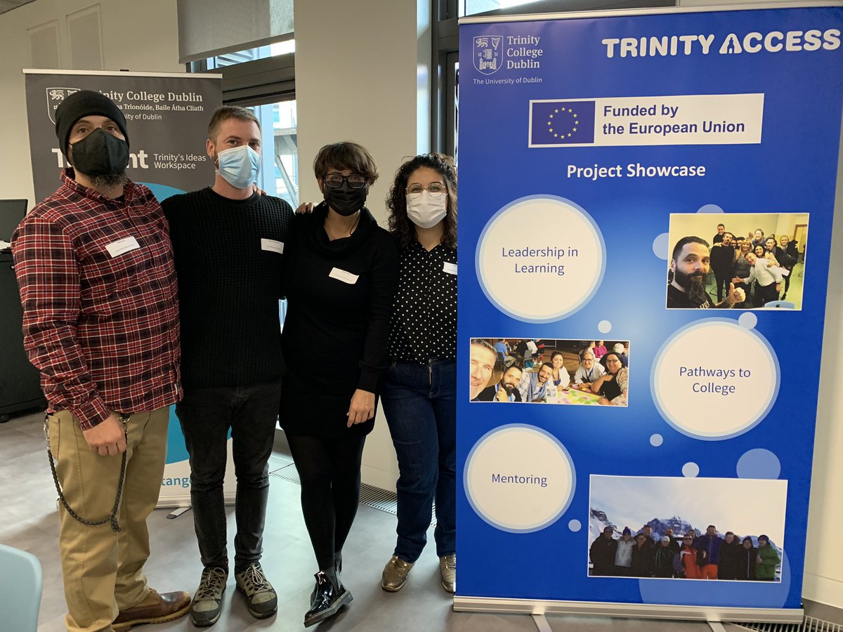 sivemol's tweet photo. Ready to present our Leadership in Learning project @TrinityAccess21 Thanks for the support @ciaranbauer @Curious_JaneO #Libertas @Access21Europe @AccessTCD @TCDTangent https://t.co/JhqHbKuzPB