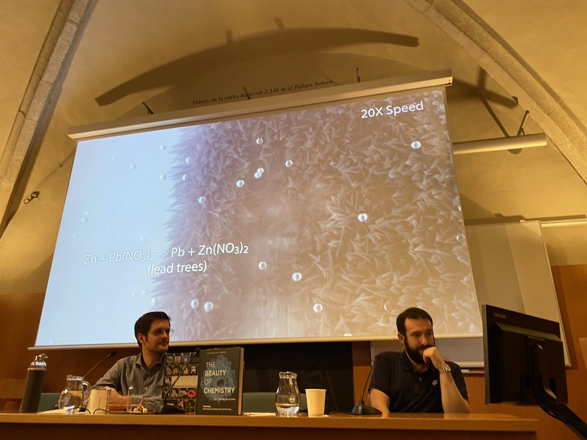 cesirecat's tweet photo. “Les eines digitals a l’aula de química”, xerrada del Pep Anton Vieta @pquimic i @eduardcremades, en la formació del @cesirecat “Actualització científica i experiències d’aula per a professorat de FQ” #ACEAPFQ a l’ @iec en #expomolecules #quimica @scq_iec @educaciocat @scq_iec https://t.co/TP8cmBgHoa