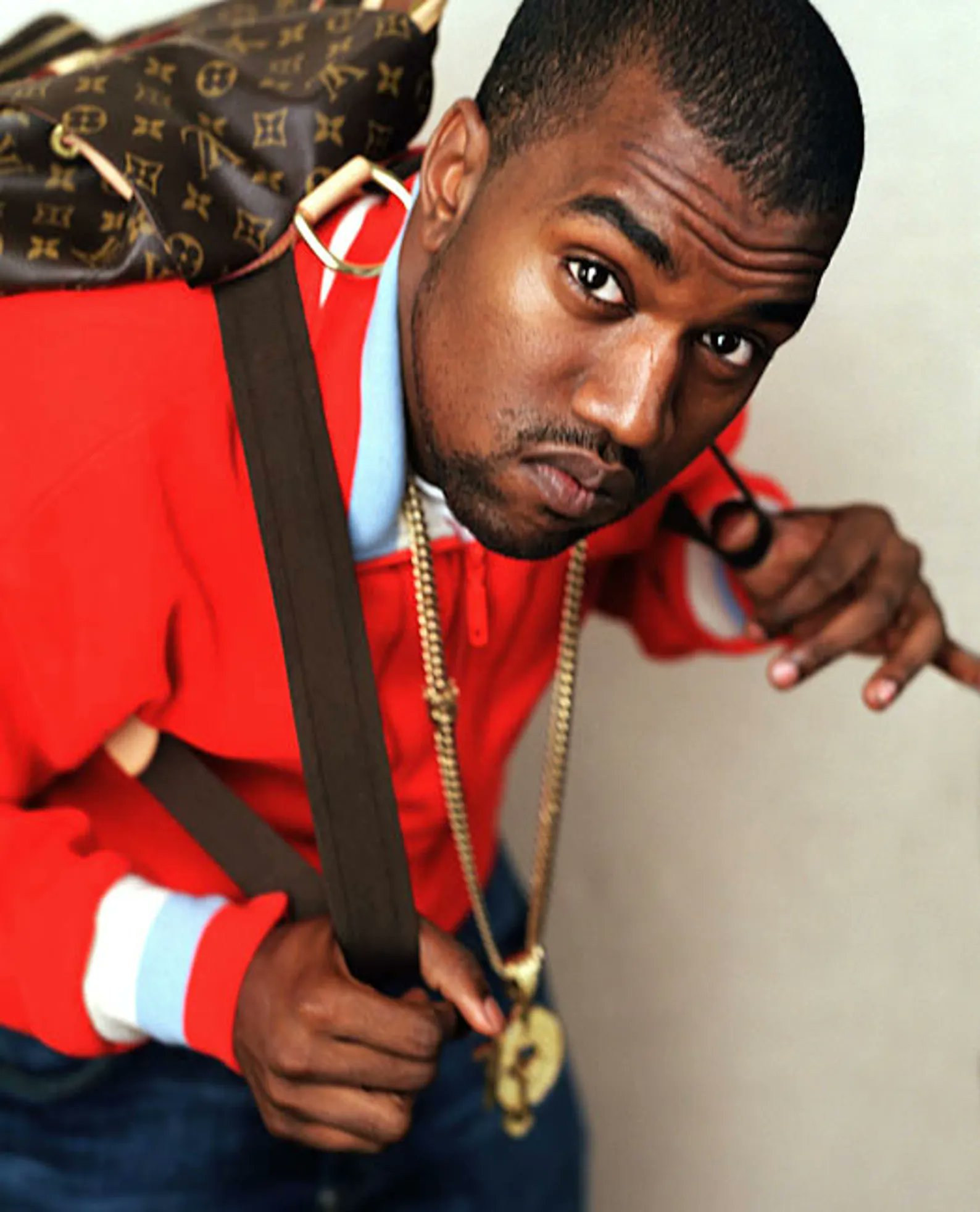 Andrew Barber on X: In the new Drink Champs, Kanye says he “posed as a  backpack rapper” to blow up. Which has been somewhat documented over the  years. At the time he