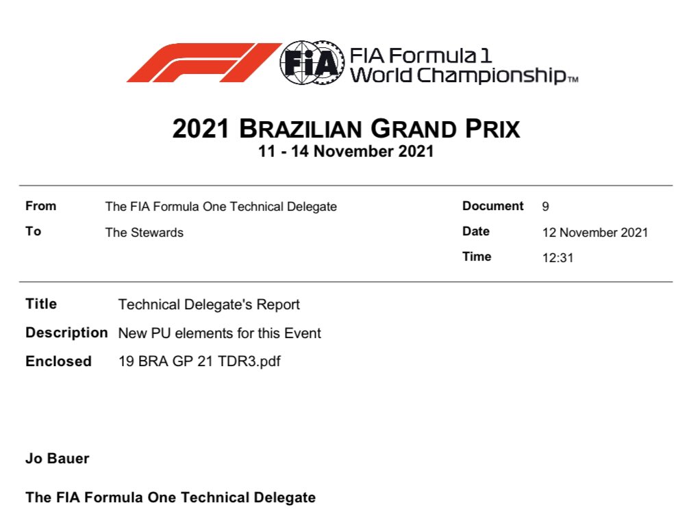 Breaking. Gridstraf voor Lewis Hamilton in Brazilië