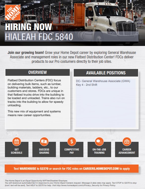 Hiring NOW! DC General Warehouse Associate opportunity in the Hialeah, FL - FDC5840