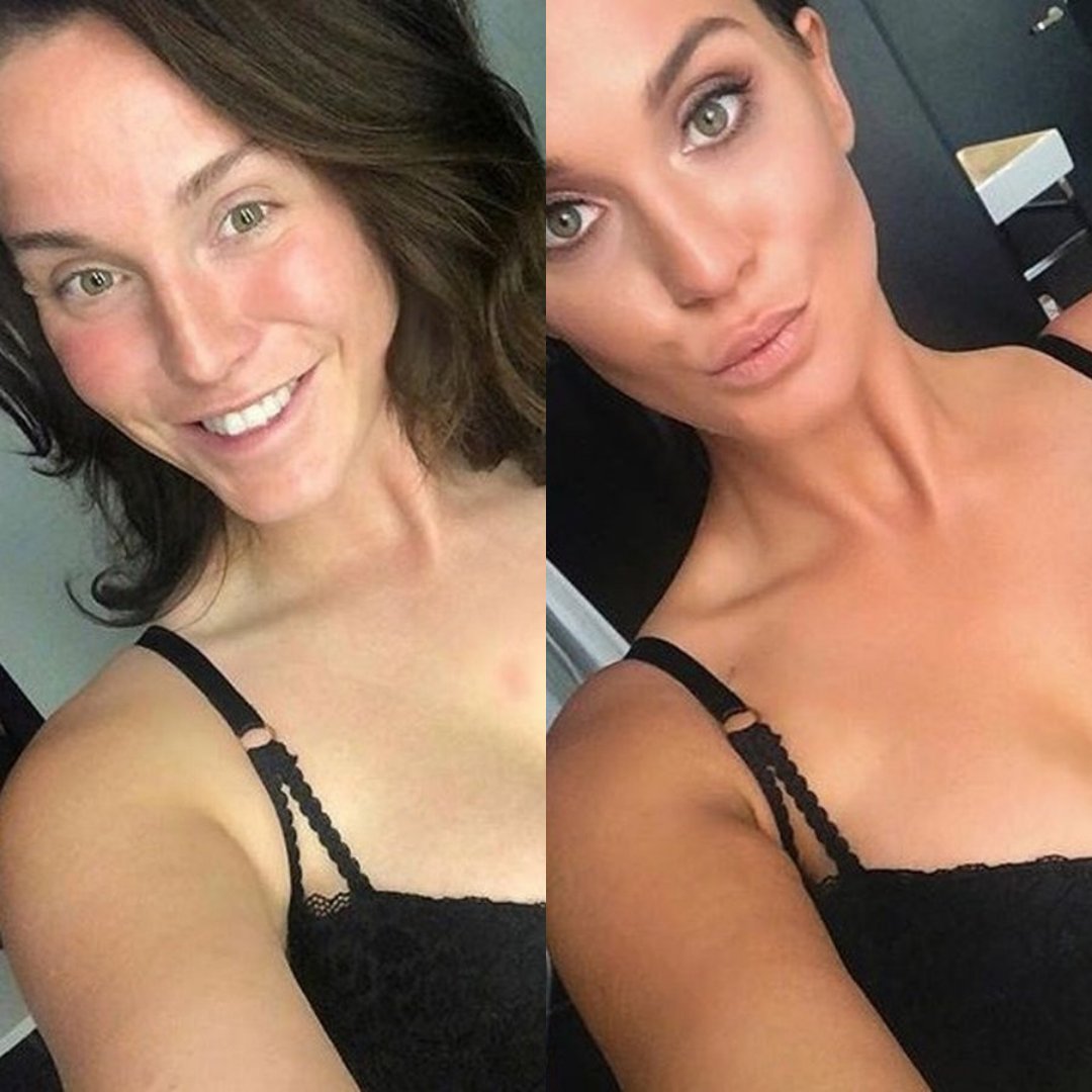 DrNinaBal's tweet photo. Brutally honest, vulnerable, strong, funny, brilliant, confident, smart...these are just some of the things that pop to mind when I think of @VickyPattison. 

Skin and face by me. https://t.co/IwMPXdrHmL