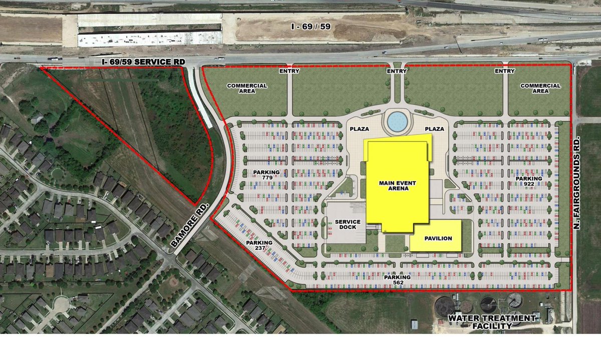 FortBendCounty's tweet photo. Excited to break ground on the new EpiCenter project in West Fort Bend County.  This new facility will house sporting events, graduations, agricultural events, and more! Looking forward to adding this new community asset to #FortBendCountyTX https://t.co/qkRlIMQFLz