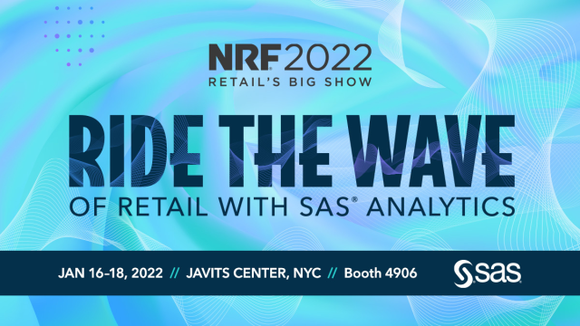 We're counting down to #NRF2022, in-person back in NYC. The <a href="/SASsoftware/">SAS Software</a> team is crafting an experience you won't want to miss, including an analytics tour, an array of new demos and an exciting Big Ideas session from <a href="/ultabeauty/">Ulta Beauty</a>. bit.ly/3ou6wAy