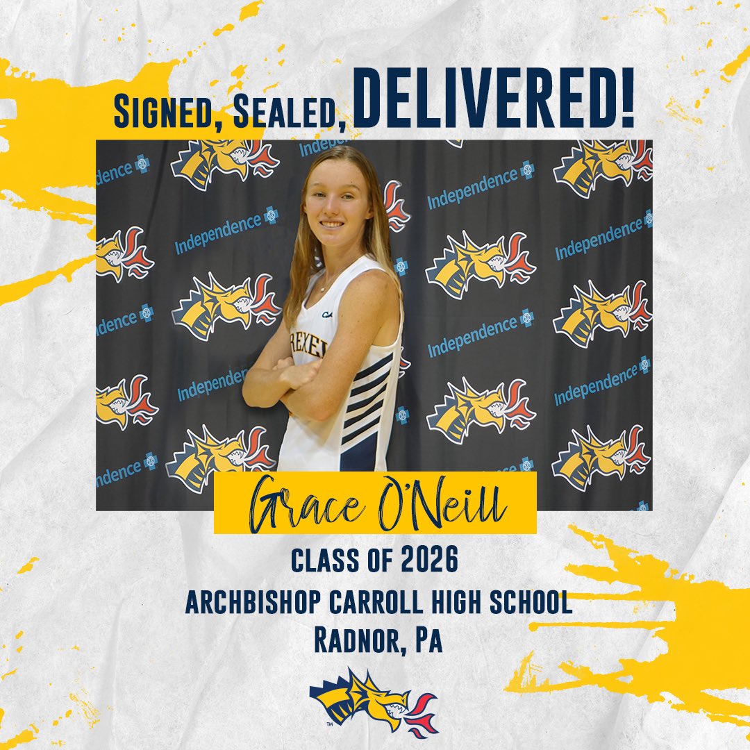 Officially official! Congrats to Grace O’Neill on signing her National Letter of Intent to be a Dragon! 🐉✍️ #NLI #SigningDay #FearTheDragon