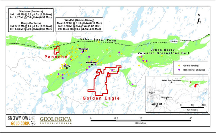 SnowyOwlGold's tweet photo. #Newsrelease 💥 Snowy Owl Completes Preliminary Reconnaissance Surveys on the Golden Eagle and Panache River Properties. Read more 👉https://t.co/hnhDZOKzW0 https://t.co/tcA1JqGPZy