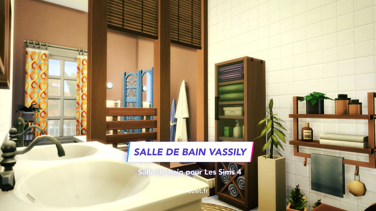 Non pas une, ni deux, mais trois pièces d'un coup. Youhou ! Je vais finir par en venir à bout de cet immeuble haussmannien... un jour...😁
Découvrez la salle de bain, la cuisine et la chambre d'enfants de l'Appartement Vassily.
➡️ fezet.fr
#TheSims4 #TheSims #Sims
