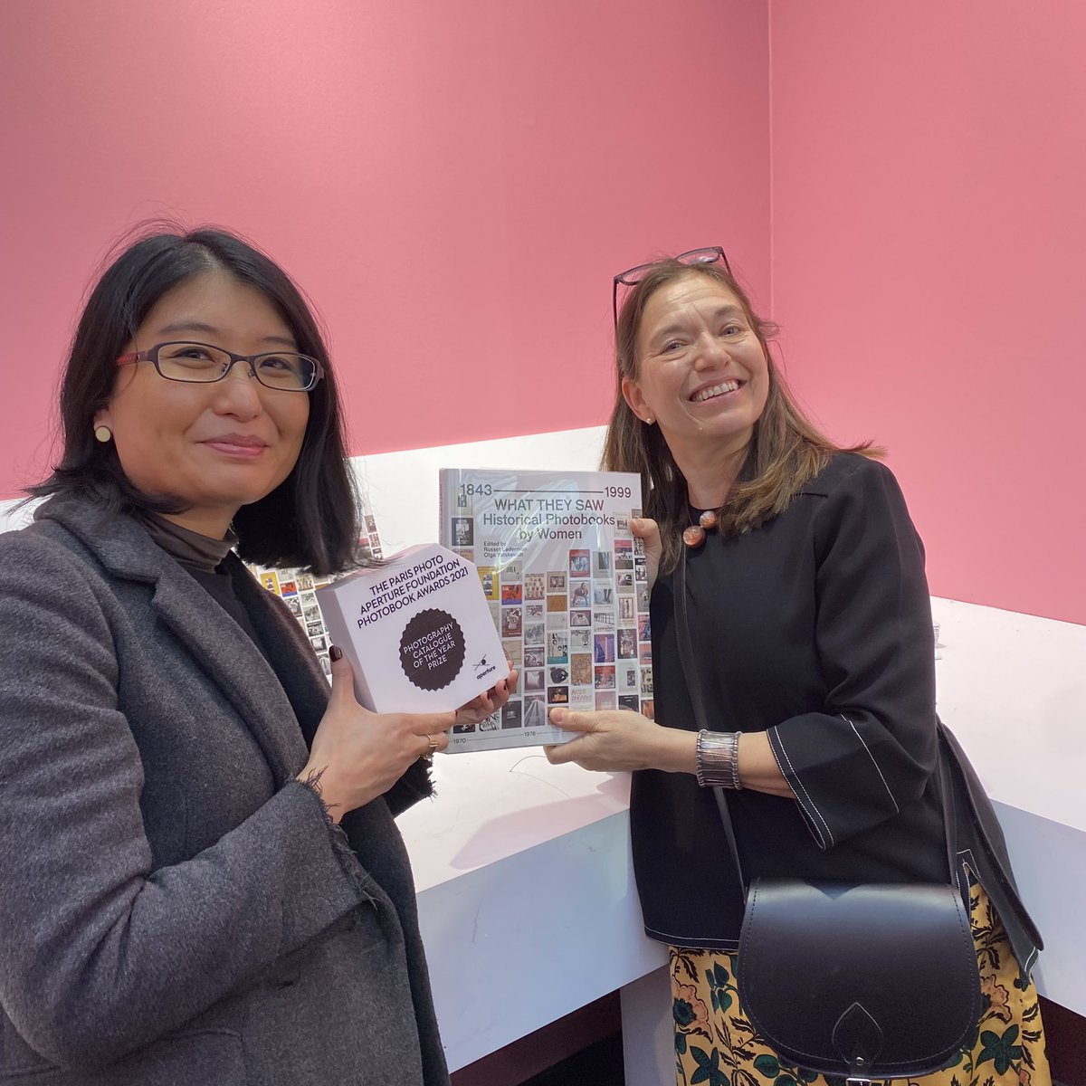 InvestWthD's tweet photo. 📚 WHAT THEY SAW: Historical Photobooks by Women won the @aperturefnd @ParisPhotoFair 2021 Photography Catalogue of the Year! 🎉 https://t.co/FZvVGkM4Z6