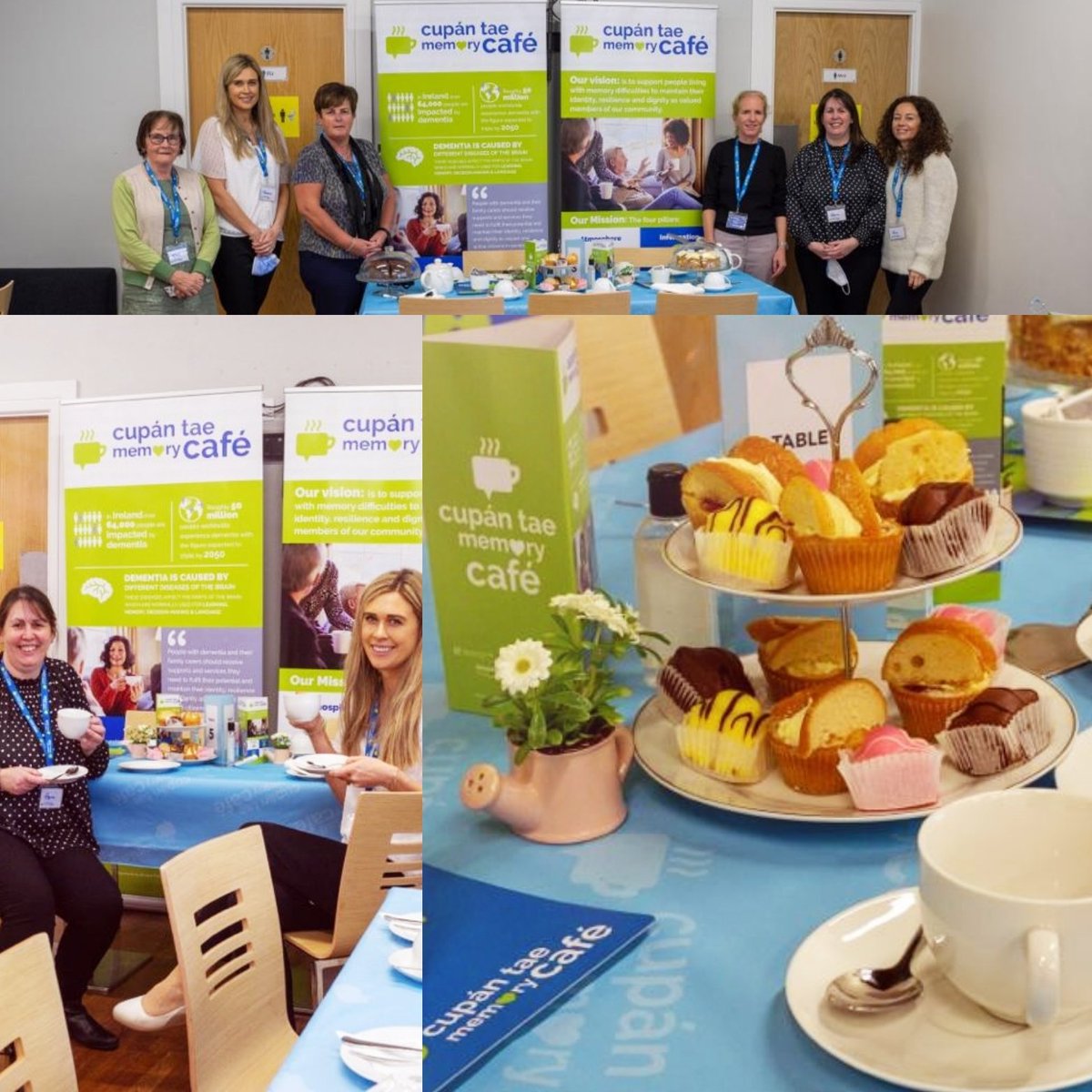 #FeelGoodFriday ☕This week saw the launch of 'Cupán Tae Memory Café'. 🗣️👥A fantastic resource brought together by multiple teams to support social engagement and education for people with dementia and memory difficulties and their families. 👏👏👏 To all the sponsors @mboyle2