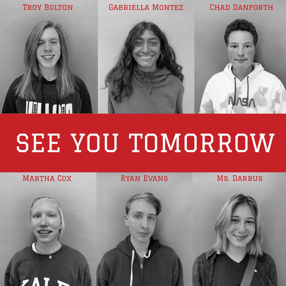 We can’t wait to see you tomorrow! ❤️🤍