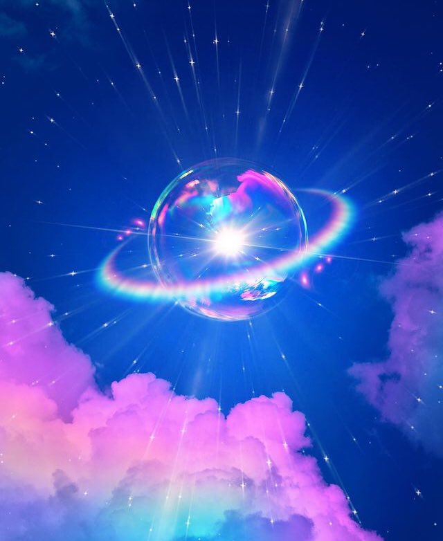 space bubble💫 #photography #universe #cosmos #nft #galaxy #nftartist #nftart #nftcommunity #rainbow #space