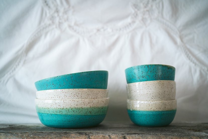 mrktcollective's tweet photo. We absolutely love ceramics with a pop of colour, and don’t even get us started on big mugs…. 
Check out the glorious work of Monashee Pottery on December 10-12. BMO. https://t.co/nED0sCkN8x