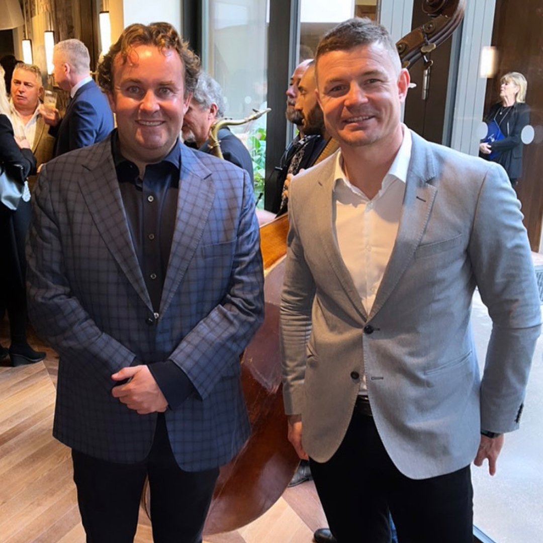 ISPCCChildline's tweet photo. 🏉 @ISPCCChildline ambassador @BrianODriscoll  attending the Property Race Day Host lunch in newly opened Lennan's Yard.

We are delighted to be the main beneficiary of the annual Property Race Day. Thank you for your support ❤ https://t.co/BHYJi48ibS