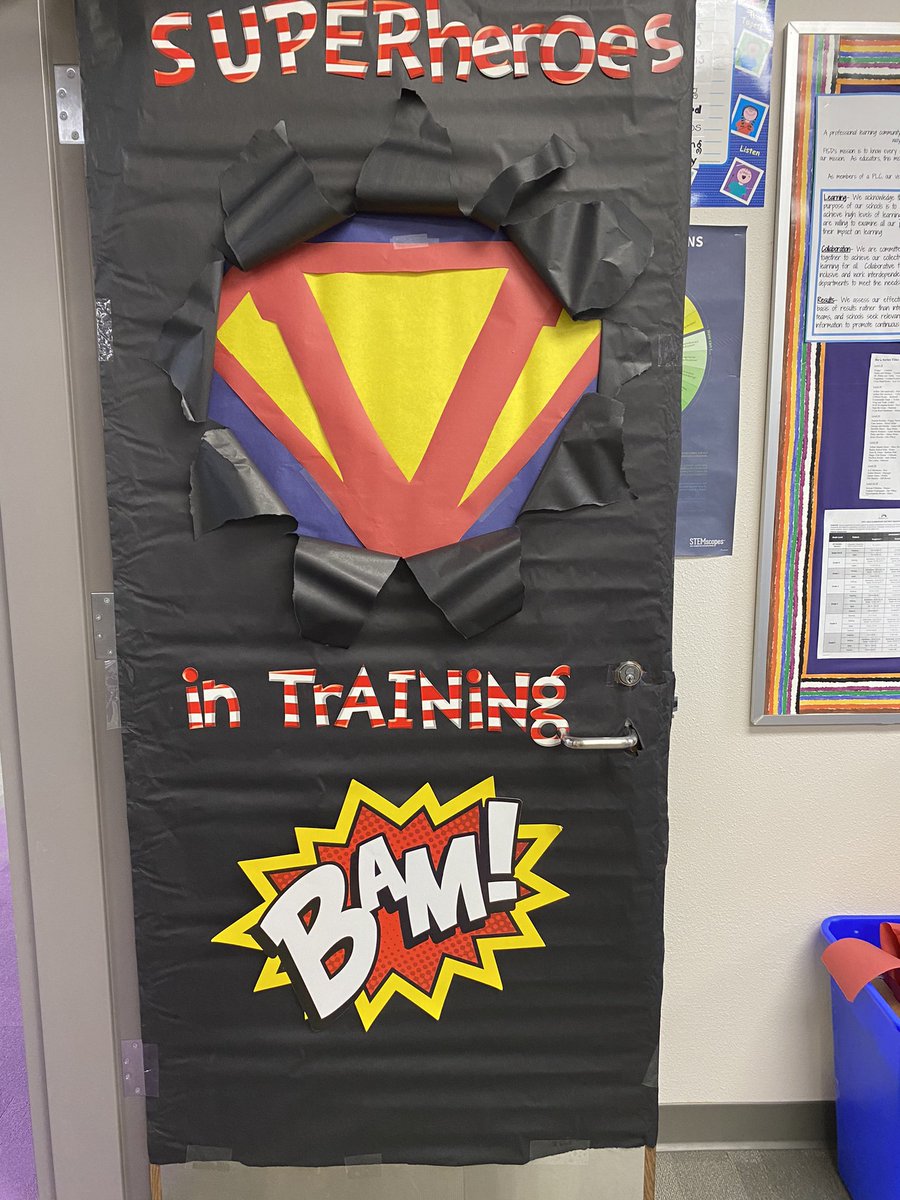 VaughnElemFISD's tweet photo. Superhero’s in training today!! Our wonderful coaches @laurentmonk @mrs_plyler @MrMcDaniel13 have created a wonderful day of personalized learning for teachers!! https://t.co/XLqMqwZ0eC