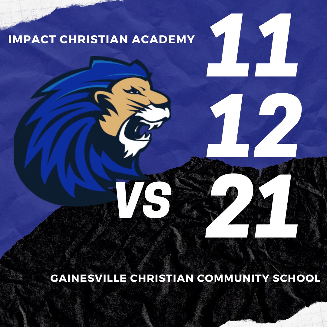 icalionsfb's tweet photo. GAME DAY. 
.
FCAPPS Semifinals.
.
.
.
🆚 Gainesville Christian Community School
📍601 SW 186th Street, Newberry, FL 32669
⌚️7:30 PM
🎟 $5.00
.
.
Let’s go Lions!!! https://t.co/8inMP67HHk