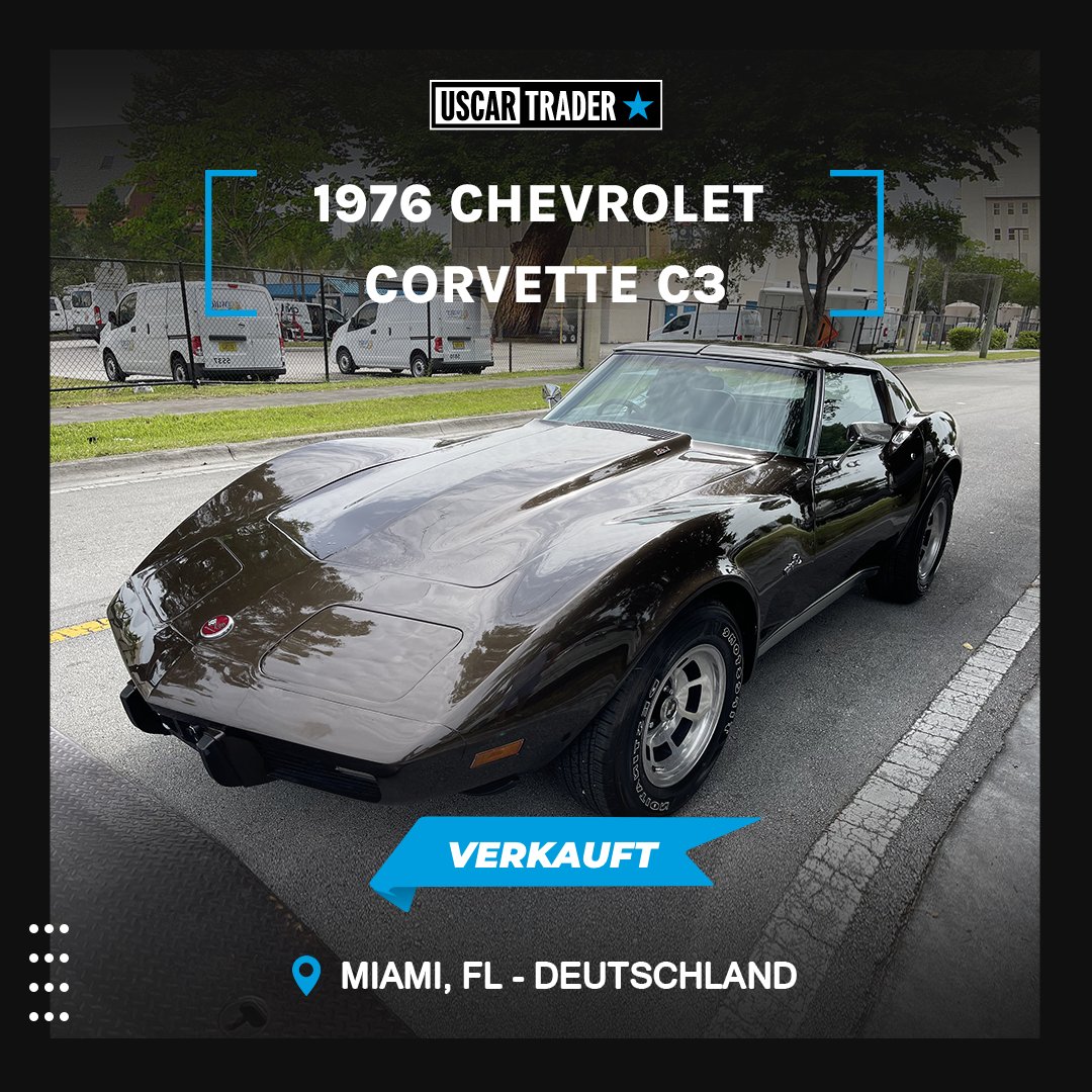 1976 Chevrolet Corvette C3 | Miami, FL ➡️ Deutschland

Europa´s größter Marktplatz für Fahrzeuge aus den USA und Kanada

#chevrolet #chevroletcorvette #corvette #corvettec3 #chevycorvette #vette #stingray #corvettedreams #corvettestingray #corvettenation #satsgroup #uscartrader