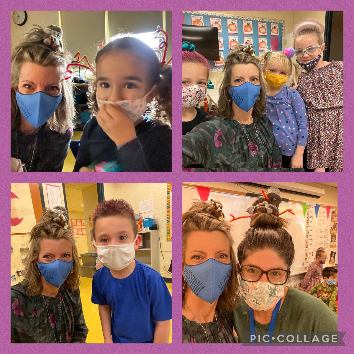 So much fun celebrating Crazy Hair Day with this fabulously fun group of kindergartners! <a href="/kulpelementary/">A.M. Kulp</a>