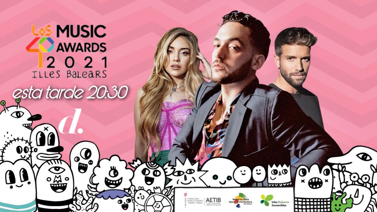 MasQTele's tweet photo. ⭐️ESPECIAL⭐️ | @Los40 ‘Music Awards 2021’ esta tarde a partir de las 20.30h en @divinity_es con @TonyAguilarOfi ¡No te lo pierdas!
#LOS40MusicAwards 🎤
#DivinityLoves40 💓 https://t.co/VMVaMnOv69