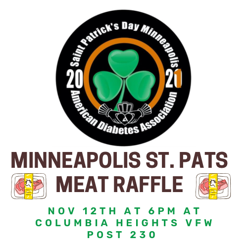 StPatsMN's tweet photo. TODAY, Nov 12th at 6 PM come to the VFW Post 230 in Columbia Heights to support our friends at Minneapolis St. Patrick's Day Association at their fundraising meat raffle! ☘️🇮🇪
.
.
.
@MplsSt 
@minneapolissaintpats https://t.co/fUglrZiEli