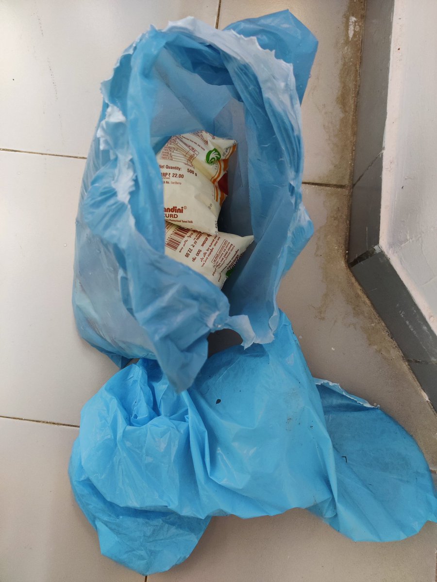 Milk Basket @HelloMilkbasket is ruining our environment. Every order is packed with huge quantity of plastic. Show some responsibility. Why can you not be conscious to our environment  @BBMPCOMM #BBMP pls take note. <a href="/CMofKarnataka/">CM of Karnataka</a> <a href="/CPBlr/">CP Bengaluru ಪೊಲೀಸ್ ಆಯುಕ್ತ ಬೆಂಗಳೂರು</a> <a href="/BBMPSWMSplComm/">BBMP_SWM Cell</a> #plasticwaste #banplastic