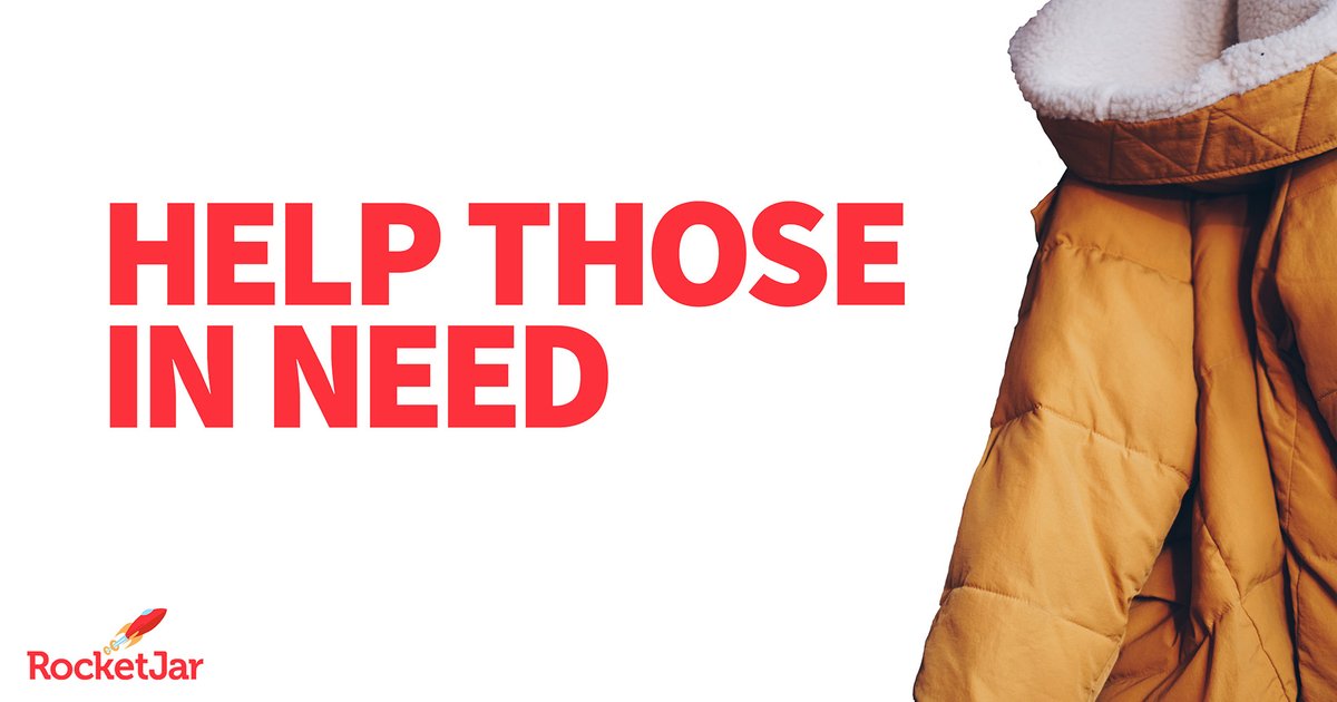 Cold temperatures are on their way and coats are becoming a necessity. Create a RocketJar campaign to raise funds to supply coats to those in need. 

Start raising now at rocketjar.com.