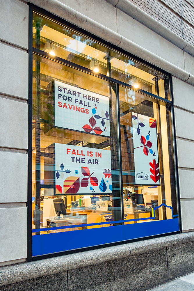 PrattVisual's tweet photo. Don't forget your windows when planning signage! This valuable space can reach consumers outside and inside your store when you use double-sided solutions.

Learn more about our window graphics solutions here:
https://t.co/XkHteFC2qH

#MarketingIdeas #RetailMarketing https://t.co/8Ft2cSkCMj