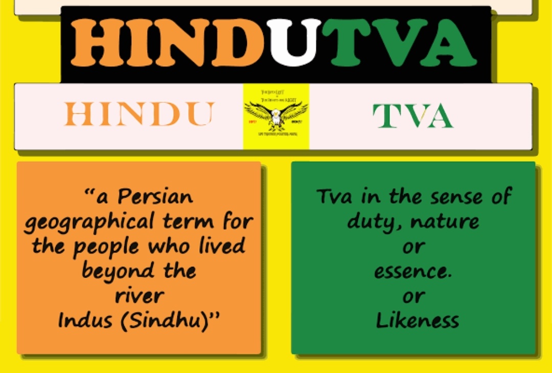 SheetalPronamo's tweet photo. Gyaan for the people who try to demonise the word "Hindutva"

#हिंदुत्व_हमारी_पहचान https://t.co/HIsnMoQQ7I