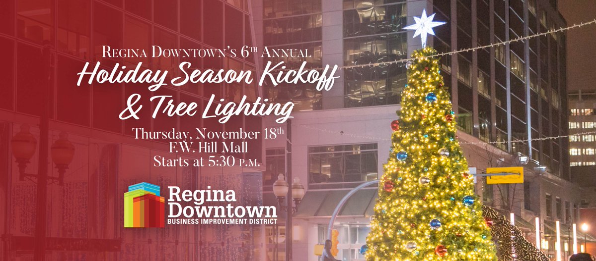 Did yesterday's snow put you in the ##festive spirit? Join RDBID Nov. 18 for free #hotchocolate &amp; cookies, carol singing by SaskExpress, horsedrawn carriage rides, visit from #Santa &amp; a chance to win tickets to the RSO’s Messiah at Knox-Met with a gift certificate to Hotel Sask.