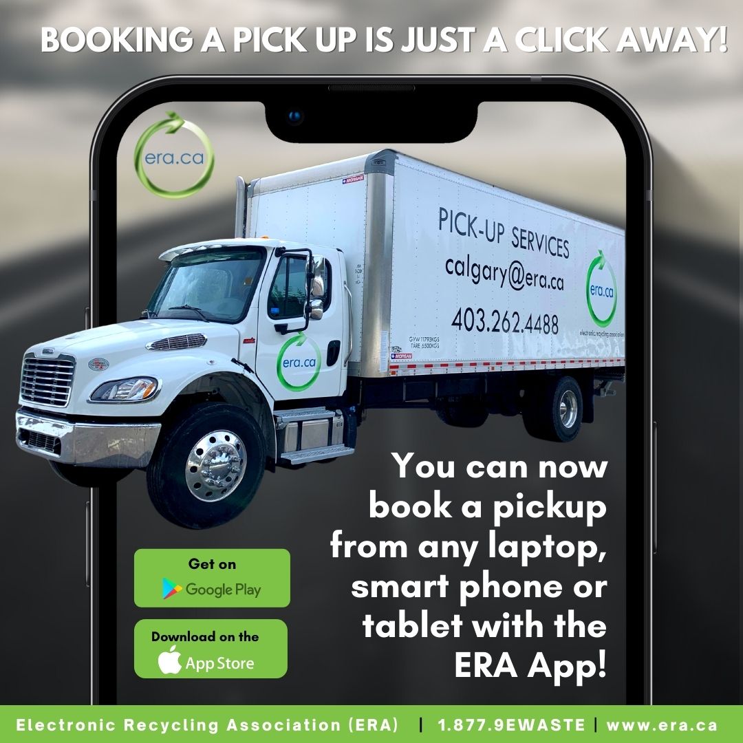 DonateRecycleIT's tweet photo. Booking a pick up is just a click away with the ERA Mobile App!  The ERA mobile app designed to give you the ability to schedule a donation pick up of your unwanted laptop, smartphone or computers. 

Read More:  https://t.co/DUYUml0Gr1

#ERA #Reuse #Ewaste #AppleApp #GogglePlay https://t.co/wpk7zqEyrY