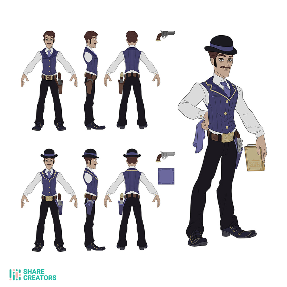 Share_Creators's tweet photo. Western Cowboy Figure Model, Concept Art.
Co-development with our long-term client Goat Game. Contact us: HR@ShareCreators.com
#ShareCreators #Design #Designer #Game #MobileGames #Art #codevelopmentSupport #GameArt #2D3Dartwork #job #Animation #Cowboy https://t.co/A1HpJE7Pv3