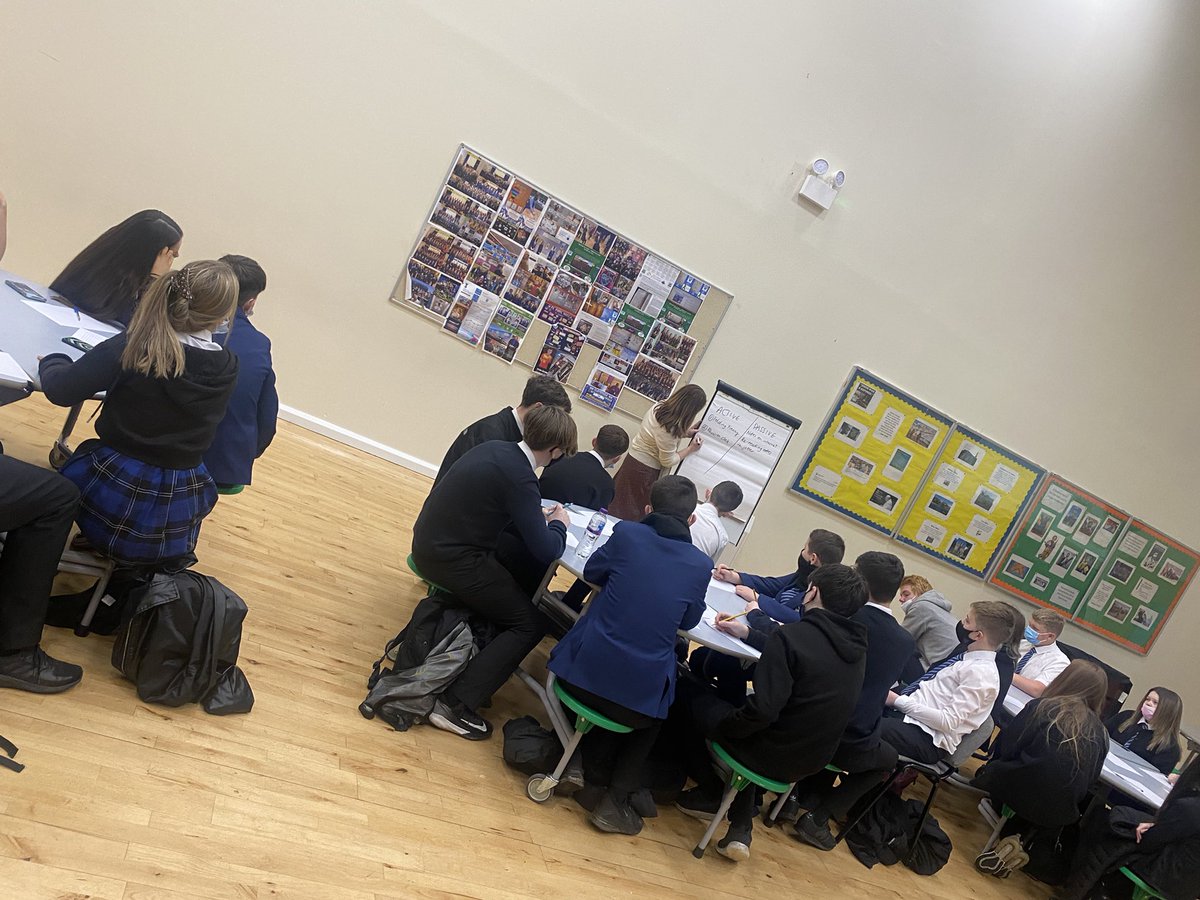 s3_strive's tweet photo. Huge thank you to staff and our S6 Captains for giving up their time to deliver a Study Skills workshop for S3. They provided subject specific tips on how to study. #S3Strive #whatworksforyou https://t.co/FMO6TKsT88