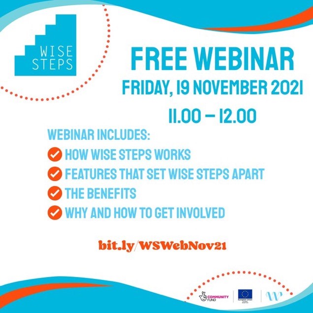 Wise_Steps's tweet photo. Wise Steps Webinar
Fri 19 Nov 2021 
11.00 – 12.00
Book your free place here - https://t.co/ffNBsKNHme
The Wise Group is building a community of partners and employers who are passionate about recovery and creating pathways for positive outcomes for people in Tyne and Wear. https://t.co/YWhdPCgIQs