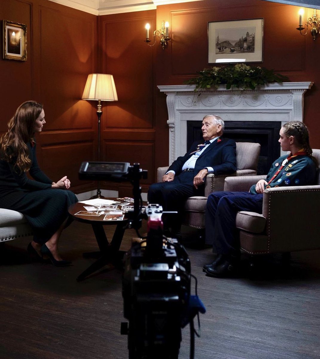 A personal message from the Duchess of Cambridge following her chat to Colonel Blum and Emily in honour of the <a href="/PoppyLegion/">Royal British Legion</a> centenary…