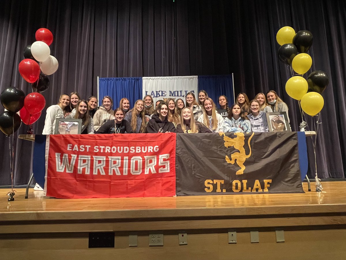 LcatsAthletics's tweet photo. Congratulations to Sydney Lewellin and Olivia Karlen on their commitment to play volleyball in college! #LCatPride https://t.co/bsQMwmhhtG