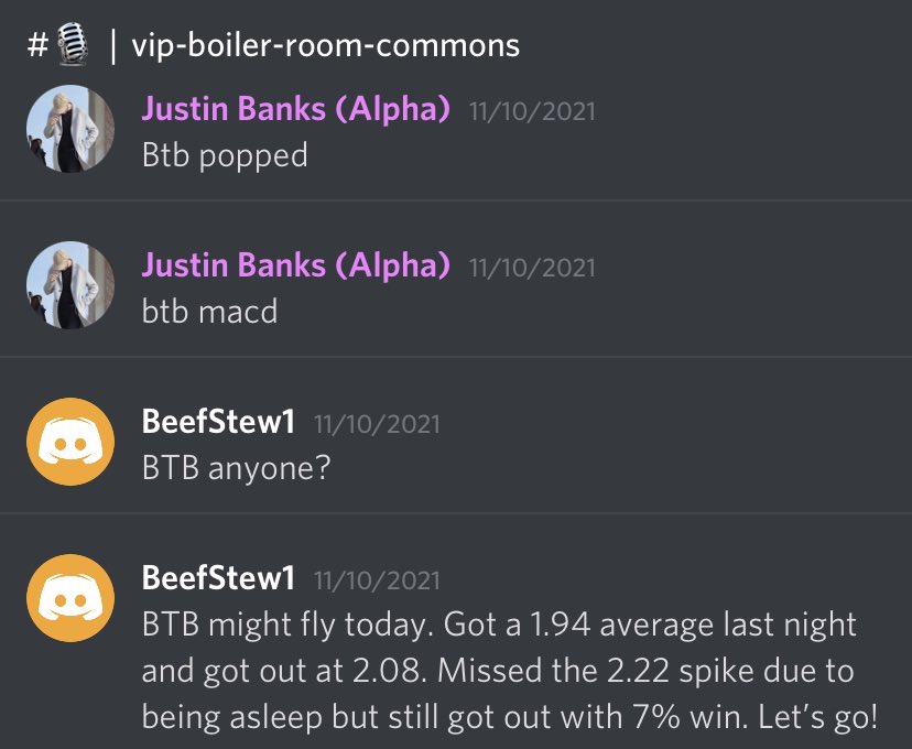 RealJGBanks's tweet photo. $BTB - Played since yesterday…
Again #WolvesAlwaysEat
If it’s being talked about on here it’s already to late https://t.co/JfvkXDo4kA