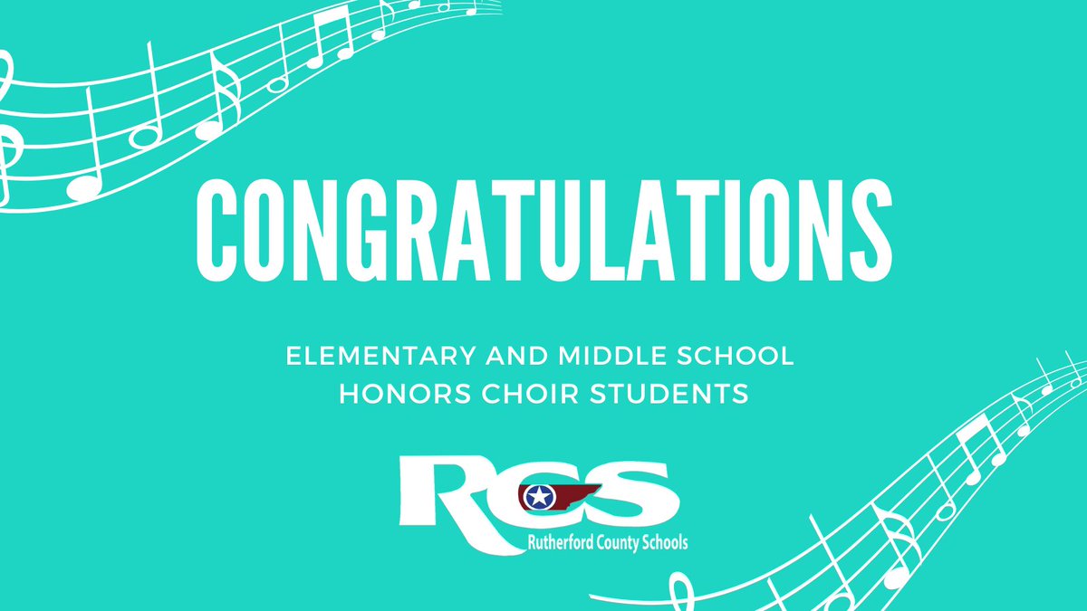 RCSArts's tweet photo. Congratulations to the RCS students who were selected for MTVA Elementary and Middle School Honor Choirs!
https://t.co/lcNjn9dnQg

@rucoschools @Central_Magnet @kylemnix @Tim_PedigoEAG @MES_Mustangs @OMS_Chargers @plainviewElem @RSMSKNIGHTS @RMSRavens @RockyForkMS @SCMFalcons https://t.co/axpEKHpAt1