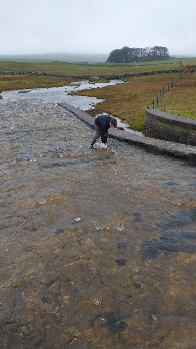 Geertje_vanderH's tweet image. Despite the VERY wet weather, we managed to keep @UoNGeography  staff and students smiling during Lake and Topographical surveys @FSCMalhamTarn. Bring on the 🌞 tomorrow! #malham21 #fieldworkISfun