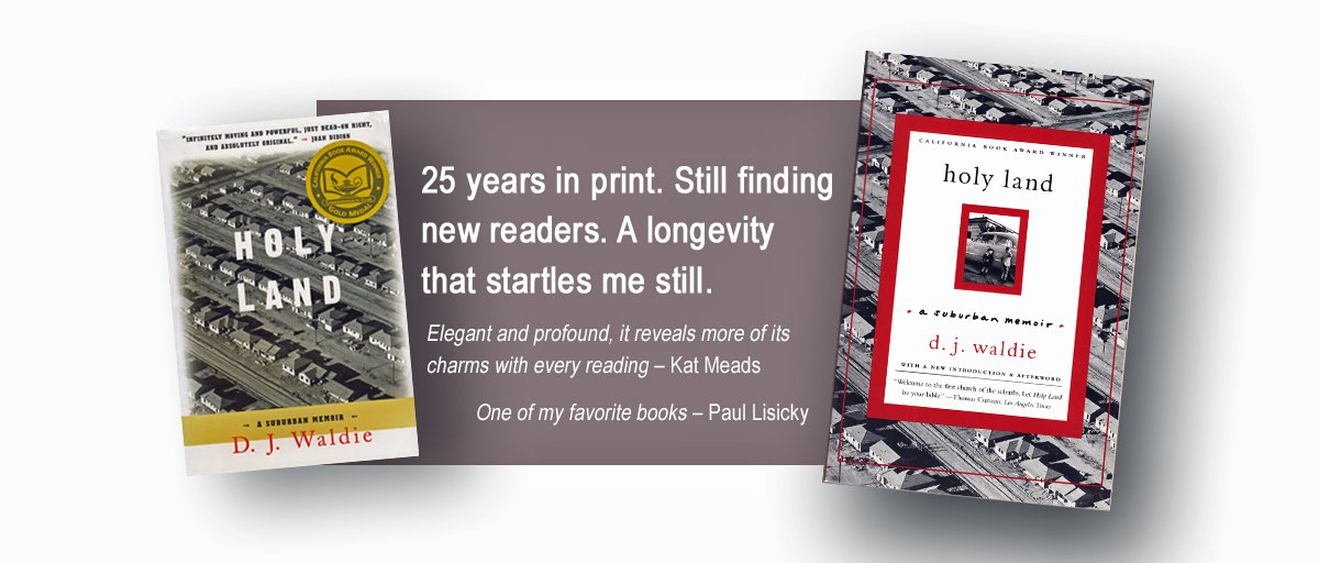 DJWaldie's tweet photo. First published in 1996, thanks to poet/novelist/editor @JillBialosky of WW Norton. And even now, an unexpected gift. https://t.co/pifLvGCwK3
#la #lahistory #labooks #angelcitypress #senseofplace #SoCal https://t.co/G3xWZrcIlQ