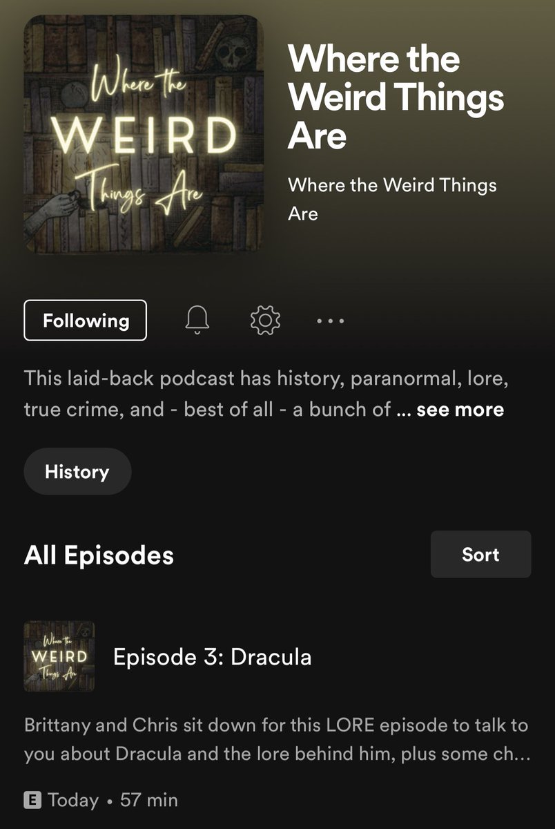 Where the Weird Things Are Podcast tweet media