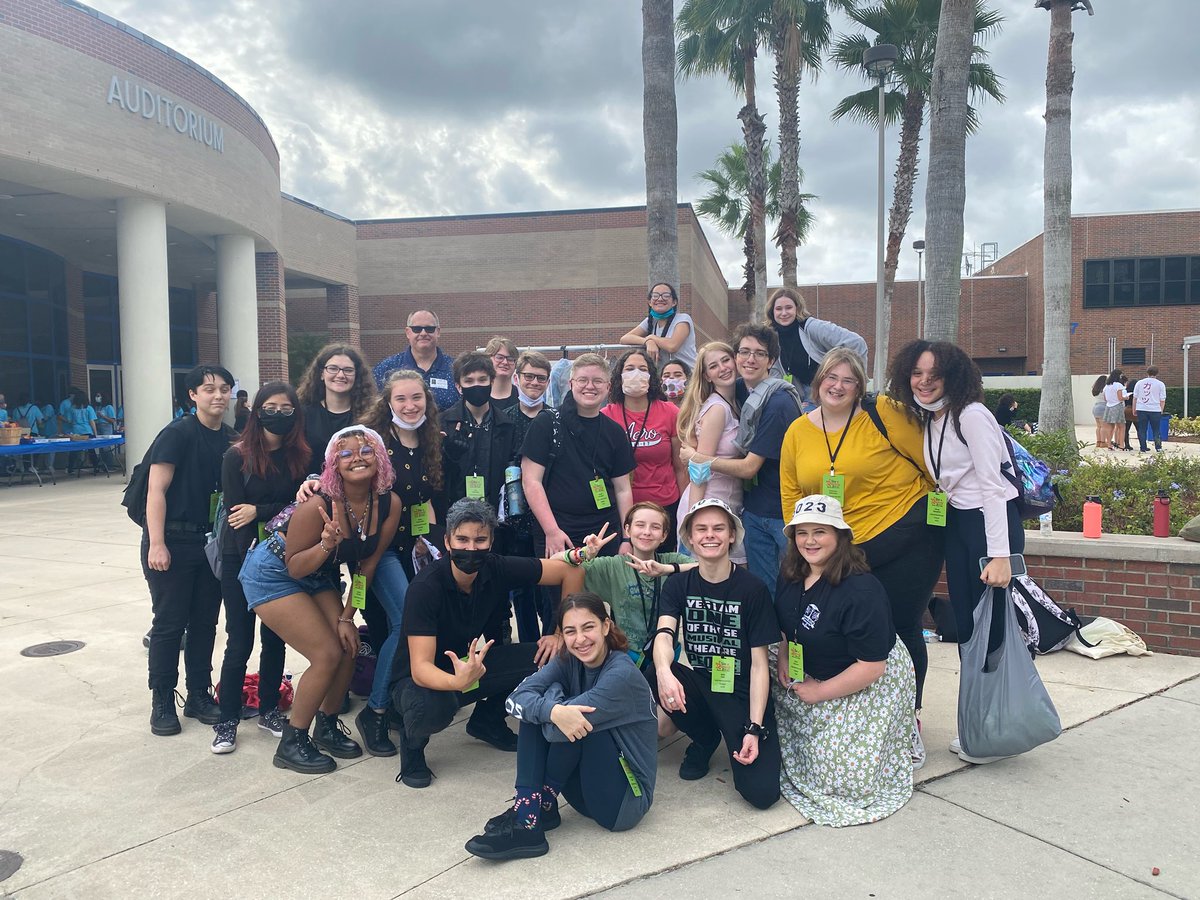 Starting off <a href="/D3Thespians/">District 3 Thespians</a> festival with a SUPERIOR One Act! ⭐️💚