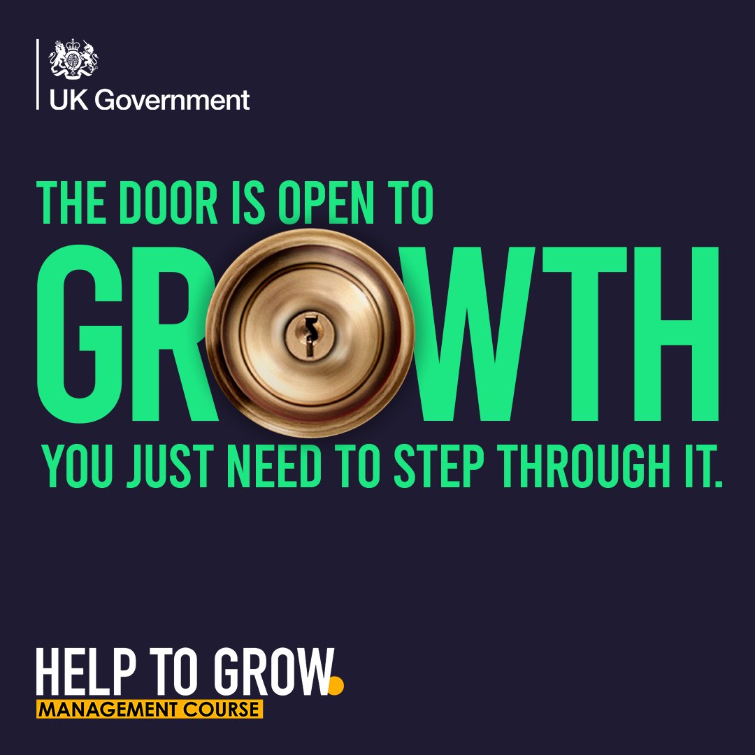 BedsBiz's tweet photo. Help to Grow: Management Programme, a practical training scheme 90% funded by the government and designed around busy business' owners schedules. To find out more about the programme click here: https://t.co/QMJGDkDjrQ
#helptogrow #uniofbeds #bedfordshire #UBBS #business https://t.co/jtsZzoZHD9