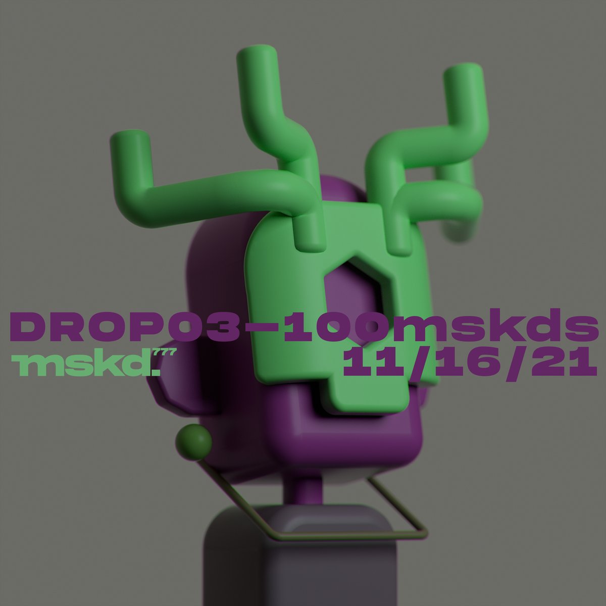 FMK7's tweet photo. ⦚ DROP 03 ⦚⦚
⏰100 mskds ( 96 1/1 + 2 giveaway + 2 sacred )⏰

>> 11/16/21 6 pm GMT <<

⦚⦚ Join the mskd kulte ⦚⦚
🤘#metamskd #generative #mskd https://t.co/ohlNNaF5hc