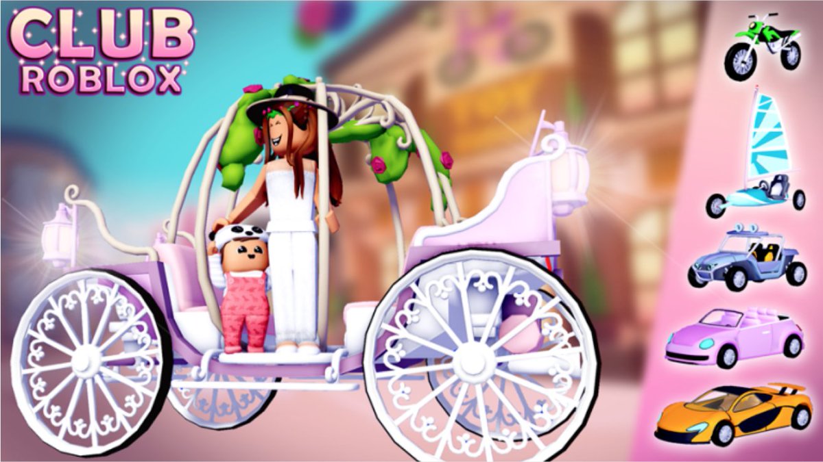 NEW VEHICLES! 🚘🛵

It’s Friday meaning another new update! Check out our new vehicles on #Clubroblox! 

#Roblox