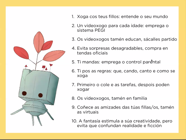CAFIgalicia's tweet photo. 📰@luz_castro amosa as boas prácticas cos videojogos
⌚️e tamén salienta os beneficios de xogar
Seguimos en Tecnoloxía e creación maker de #CAFI_AulaNova #CAFI_maker https://t.co/wSZlUeN2sz