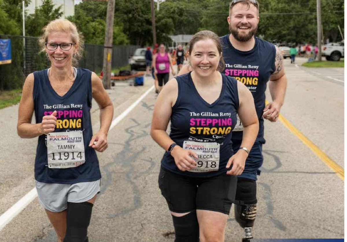 steppingstrong1's tweet photo. A day late, but sentiment the same.
THANK YOU to the many #USA #veterans who gave generously to serve their country, sometimes with great sacrifice. πΊπΈ
Pictured: #SteppingStrong #EwingAmputation patients Tammy Jerome, US #ARMY vets Rebecca Mann & Brandon Korona run #Falmouth. https://t.co/cvqCuBc00r