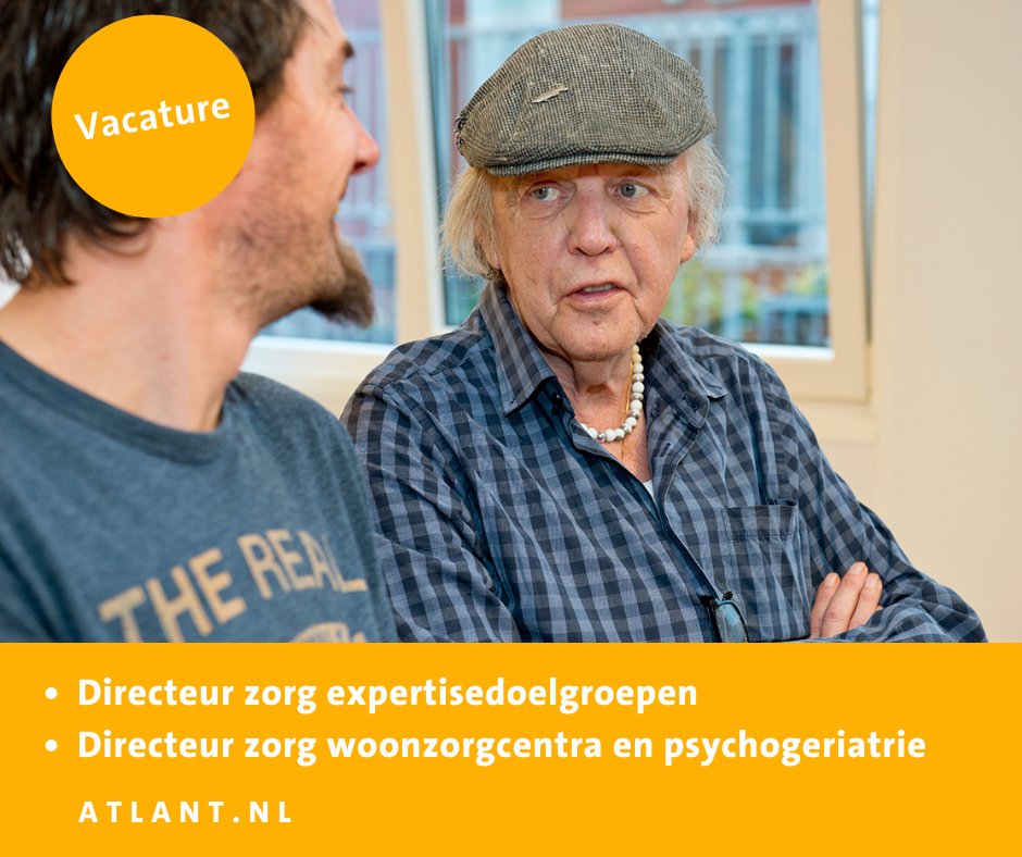 VACATURES: Ben jij een inspirerend leider met hart voor de zorg, die ruimte geeft aan mensen en mensen met elkaar verbindt? 
→ Directeur zorg expertisedoelgroepen: bit.ly/3Hd9kKV
→ Directeur zorg woonzorgcentra en psychogeriatrie: bit.ly/3Dd8lYu