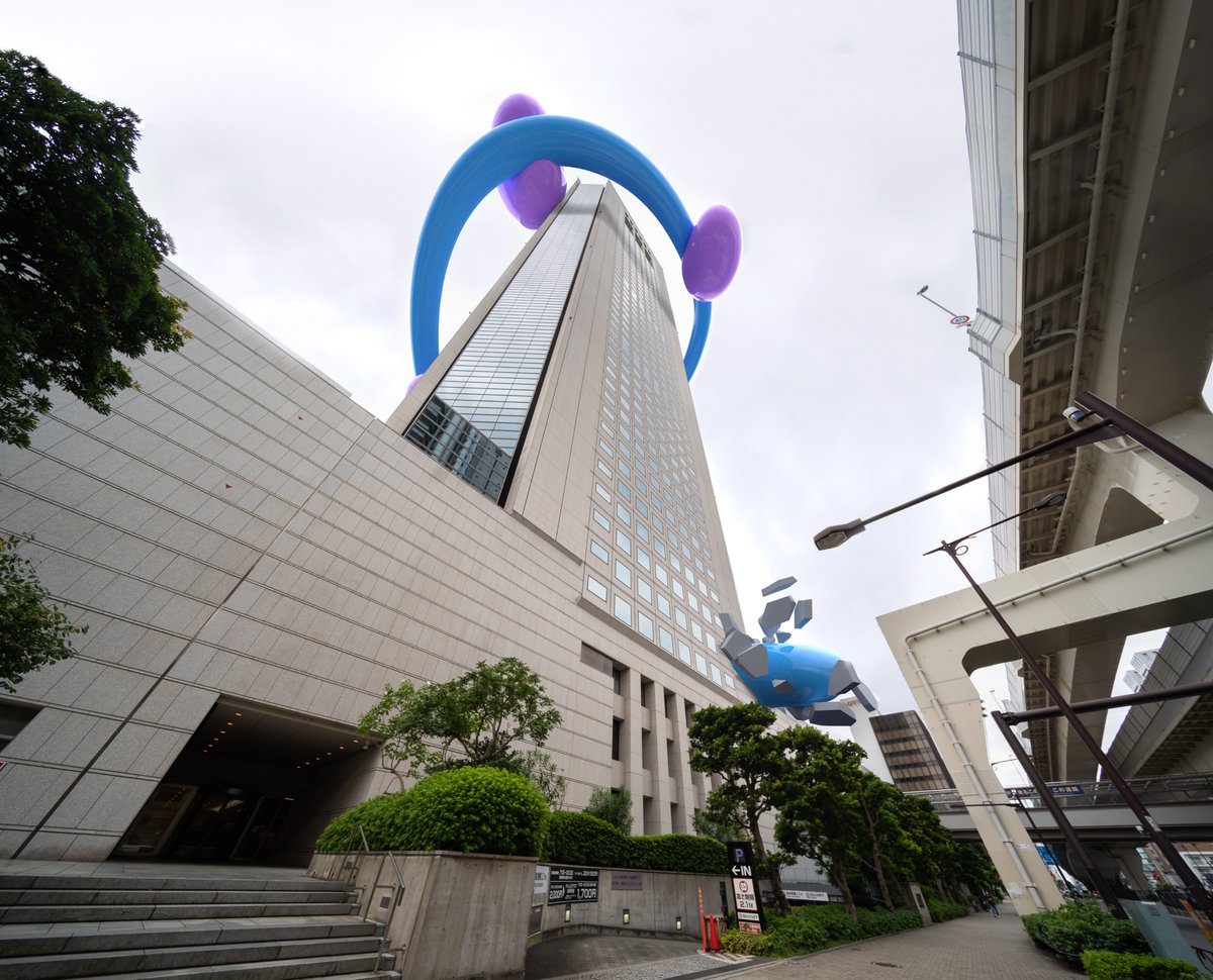 RossnerManuel's tweet photo. My new work SPATIAL PAINTING at @NTTICC in #tokyo as part of the group show OPEN SPACE 2021: New Flatland.
🌐visit online https://t.co/sNfRLaUwHX
My digital installation interacts with the #OperaCity where the ICC is located. Thank you @m_hatanaka, Yasuka Yubisui & @hikohiko!! https://t.co/rpbXCN5gSr