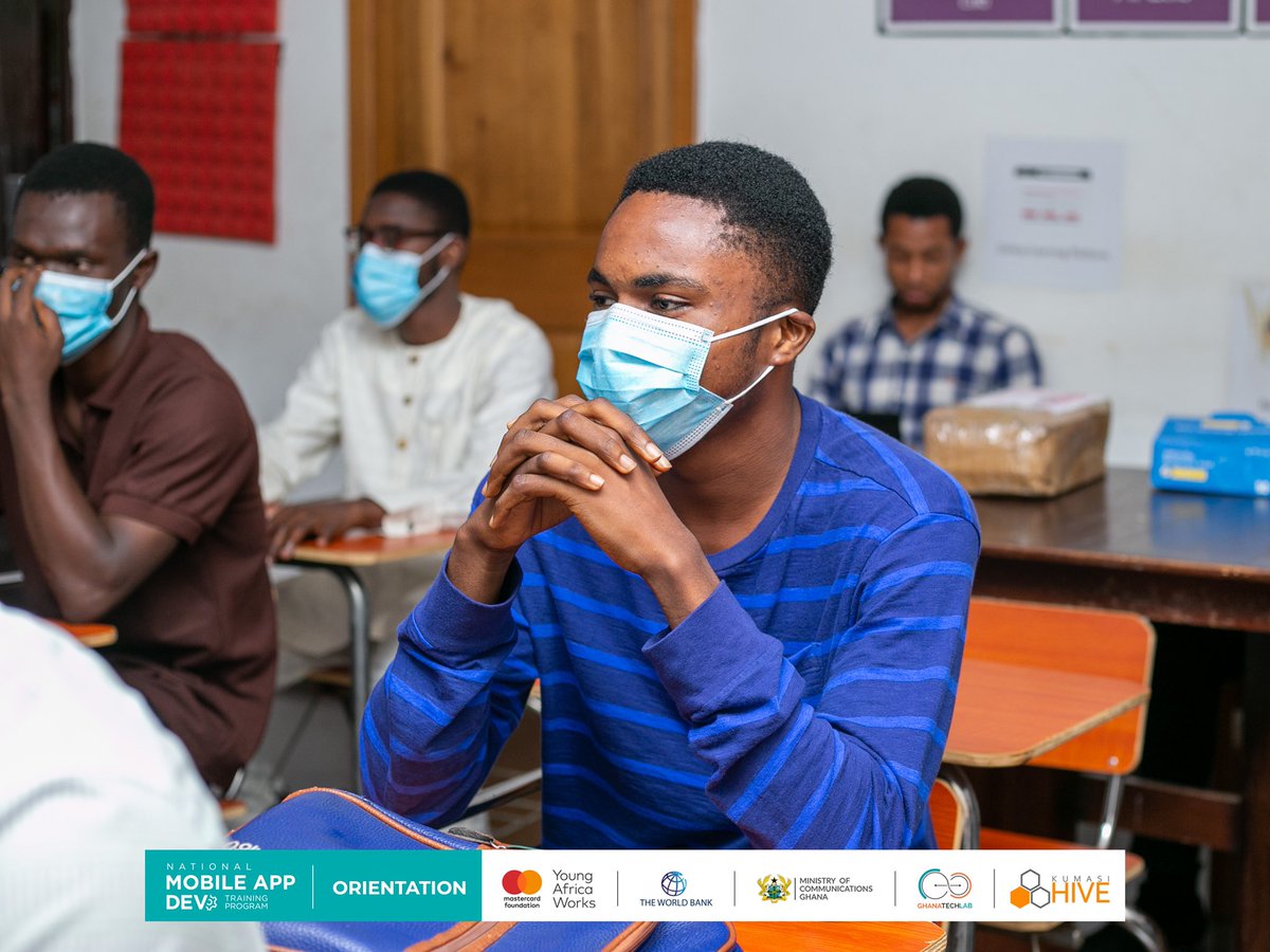 KumasiHive's tweet photo. Today we had the orientation for the upcoming #FreeMobileApp with Flutter Training Program. Trainees were taken through the various phases of the program and what to expect.
#AppDev #HiveTribe #MobileAppDev #PaSE #YoungAfricaWorks #Ghana https://t.co/TG8ZK7QRvs
