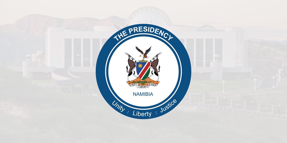 NamPresidency's tweet photo. Statement by Dr Kalumbi Shangula, Minister of Health and Social Services on the Occasion of the 36th COVID-19 Public Briefing.

12 November 2021,
State House, Windhoek

Visit https://t.co/MuLcKT9URy for the full statement.
#StaySafeNam🇳🇦#36thCovid19Update https://t.co/Qfzd1xdx0H