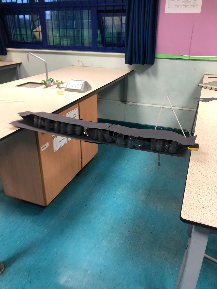 Eddies_Science's tweet photo. A great first meeting of our after school STEM club on Thursday, run by Mr Collinson and Mr Cotton. Pupils built a bridge that could span the gap between two of our lab desks. Y7 and 8 pupils who didn’t come this week are welcome to attend next week! 👩‍🔬 🔧 https://t.co/yRmIIBqNjY